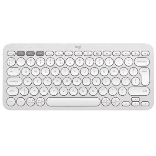 Tipkovnica LOGITECH PEBBLE KEYS 2 K380s Bluetooth bela