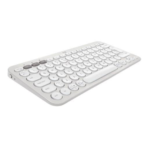 Tipkovnica LOGITECH PEBBLE KEYS 2 K380s Bluetooth bela