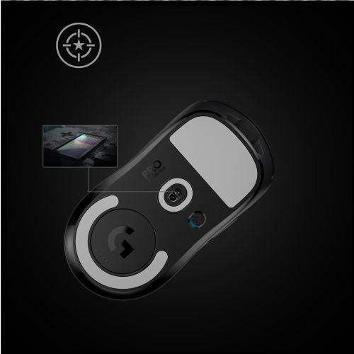 Logitech PRO X SUPERLIGHT LIGHTSPEED Wireless Gaming črna
