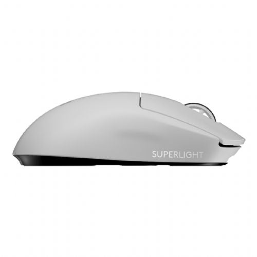 Brezžična igralna miška Logitech PRO X SUPERLIGHT LIGHTSPEED bela