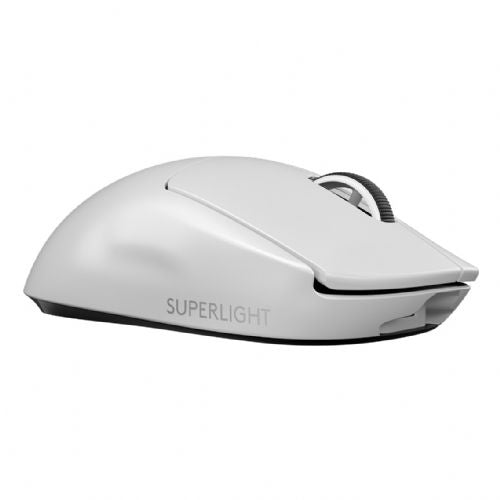 Brezžična igralna miška Logitech PRO X SUPERLIGHT LIGHTSPEED bela