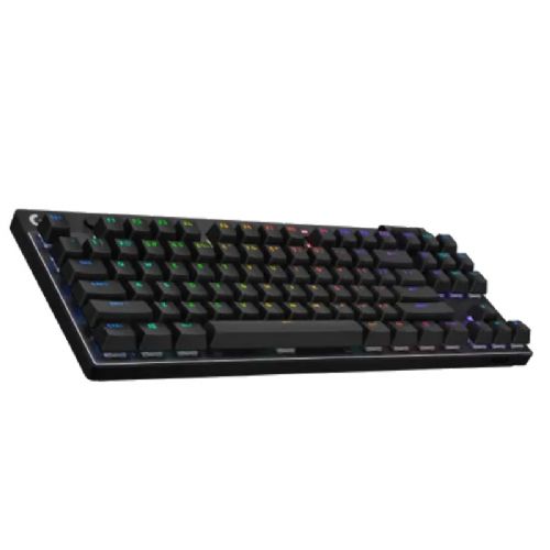 LOGITECH PRO X TKL LIGHTSPEED bežična RGB taktilna mehanička slotisk crna tipkovnica