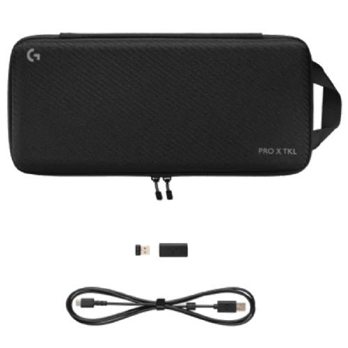 LOGITECH PRO X TKL LIGHTSPEED bežična RGB taktilna mehanička slotisk crna tipkovnica