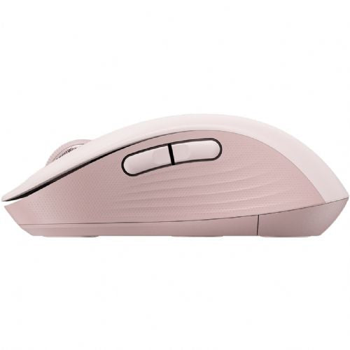 Miška Logitech Signature M650 Mouse optična 5 gumbov brezžična Bluetooth 2,4 GHz Bolt USB sprejemnik rose