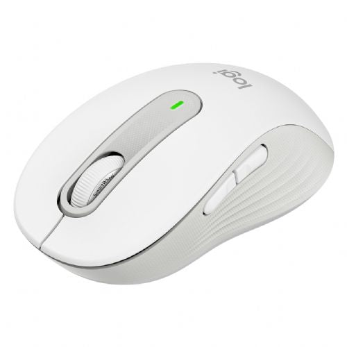 Logitech Signature M650 za poslovne korisnike Bluetooth miš 2.4 GHz Bolt USB prijemnik prljavo bijele boje