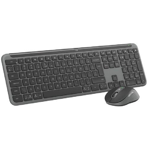 LOGITECH Signature Slim Combo MK950 črna slo tisk brezžična tipkovnica + miška