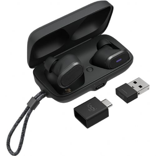 Slušalke Logitech Zone True Wireless - GRAPHITE - EMEA