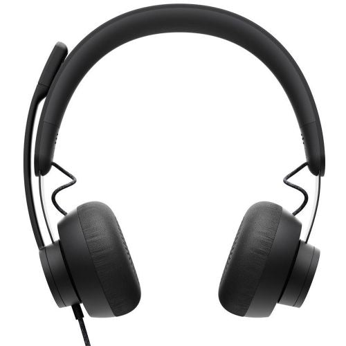 LOGITECH ZONE ŽIČNE UC USB crne slušalice s mikrofonom