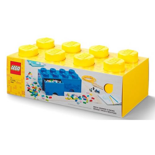 Lego®: Kutija za pohranu s blokom 8 - žuta (40061732)