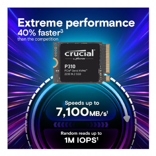Vgradni SSD disk M.2 1TB Crucial P310 NVMe PCIe Gen4 2230