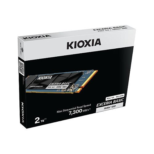 Vgradni SSD disk Kioxia Exceria Basic LSF10Z001TG8 1TB, M.2, PCI Express 4.0, NVMe 2.0b, QLC