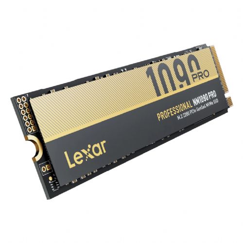 Vgradni SSD disk Lexar Media NM1090 Pro 1TB PCIe 5.0 NVMe M.2 2280, hitrost branja 14.000 MB/s, hitrost pisanja 10.000 MB/s