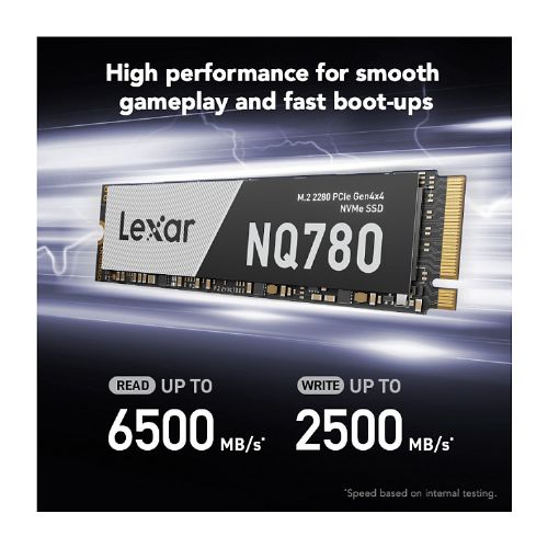 Vgradni SSD disk Lexar Media NQ780 1TB M.2 PCIe 4.0 NVMe 3D NAND