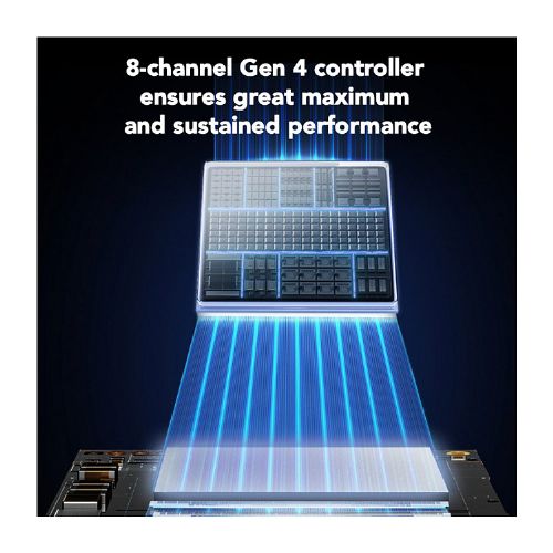 Vgradni SSD disk Lexar Media NQ780 1TB M.2 PCIe 4.0 NVMe 3D NAND