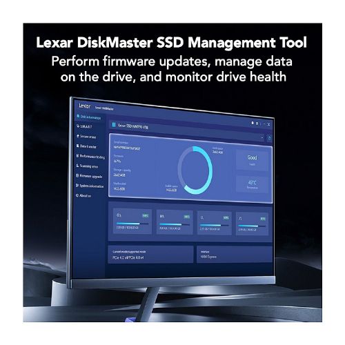 Vgradni SSD disk Lexar Media NQ780 1TB M.2 PCIe 4.0 NVMe 3D NAND