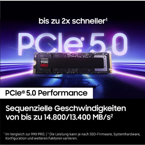 Vgradni SSD disk M.2 1TB Samsung 9100 PRO NVMe PCIe 5.0 maloprodaja