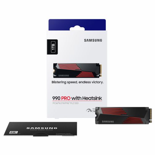 Vgradni SSD disk M.2 1TB Samsung 990 PRO Heatsink NVMe PCIe 4.0 x 4 maloprodaja 117136801