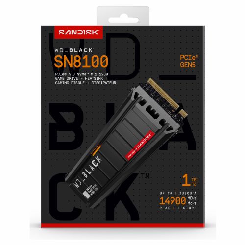Vgradni SSD disk WD SN8100 1TB M.2 PCIe 5.0 NVMe TLC 3D NAND
