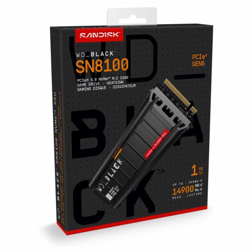 Vgradni SSD disk WD SN8100 1TB M.2 PCIe 5.0 NVMe TLC 3D NAND