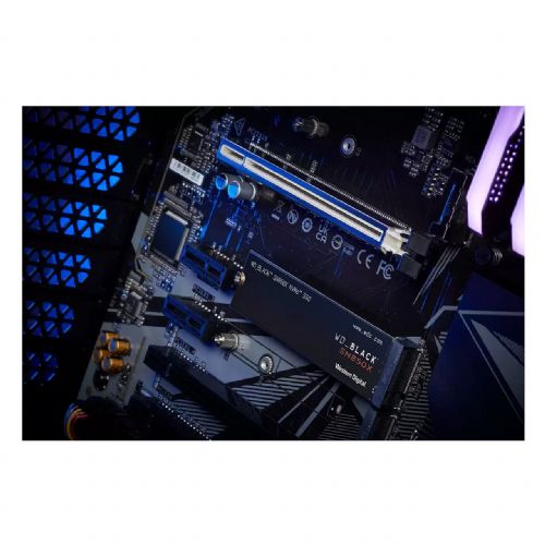 Vgradni SSD disk SanDisk SN850X 1TB M.2 2280 PCIe 4.0 NVMe, hitrost branja 7300 MB/s, črna