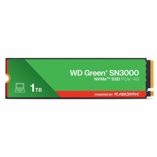 Vgradni SSD disk M.2 1TB WD Green SN3000 NVMe PCIe 4.0 x 4