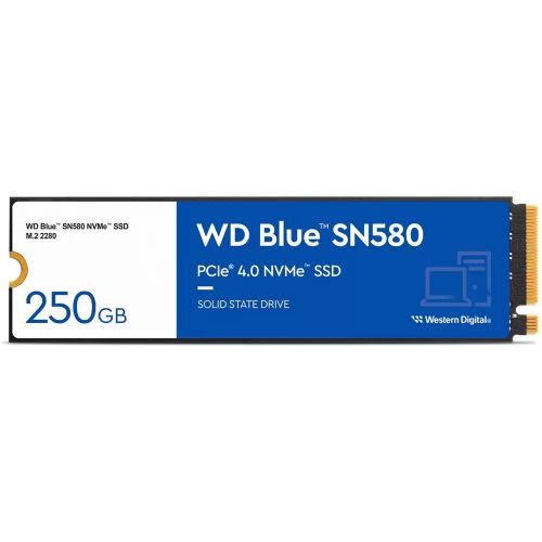 Vgradni SSD disk M.2 2TB WD Blue SN580 NVMe PCIe 4.0 x 4