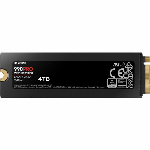 Hladilnik M.2 4TB Samsung 990 PRO NVMe PCIe 4.0 x 4 maloprodaja