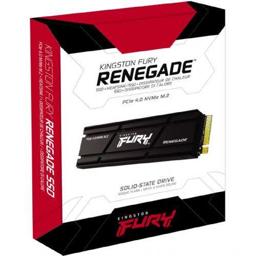 Ugrađeni SSD M.2 KINGSTON 4TB Renegade PCIe 4.0 NVMe SSD s hladnjakom