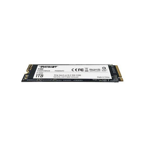 M.2 Patriot P300 1 TB (PCIe 3.0 x4, NVMe 1.3, M.2 2280)