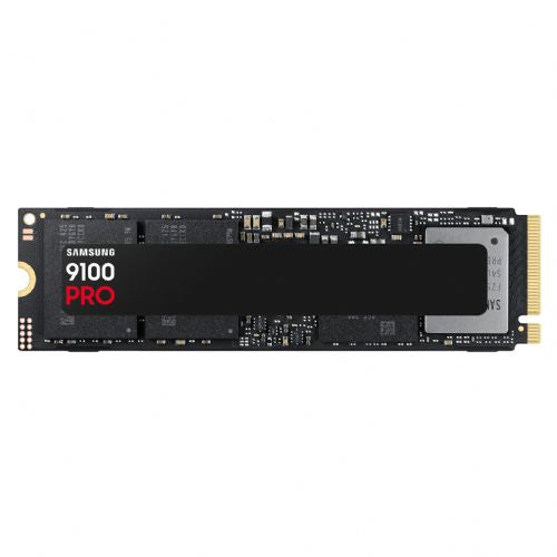 Notranji SSD disk Samsung 9100 Pro NVMe, 8 TB, PCIe 5.0, 14.800 MB/s branje, 13.400 MB/s pisanje, M.2, črne barve