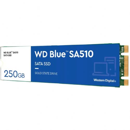 Vgradni SSD WD M.2 Blue SA510 SSD 250GB M.2 2280 SATA III 6 Gb/s