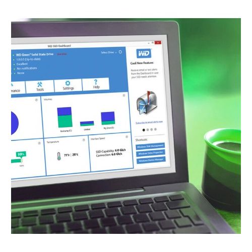 Vgradni SSD WD M.2 Green NVMe 480 GB 6 Gb/s - WDS200T5B0E-00CPE0