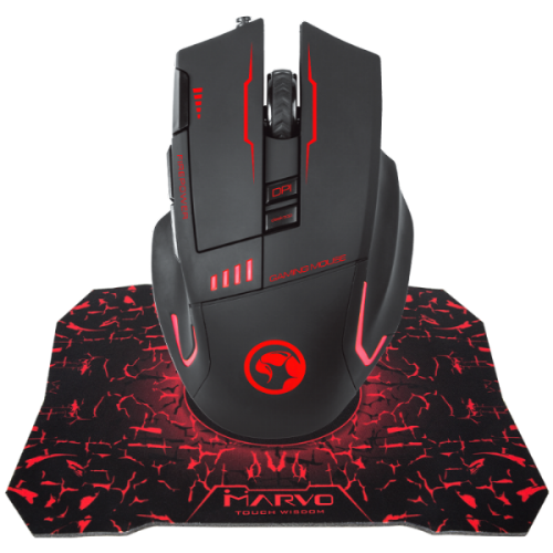 MARVO miš G909L + G1 Gaming podloga