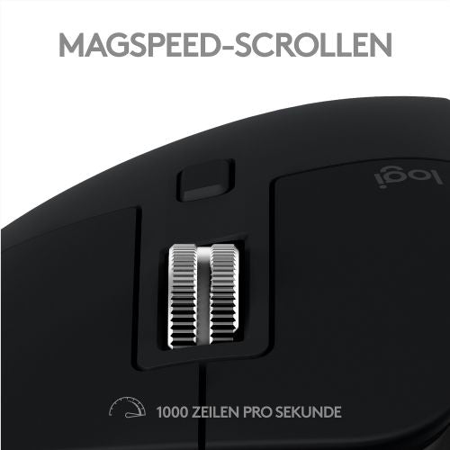 Brezžična miška Logitech MX Master 3S za Mac siva