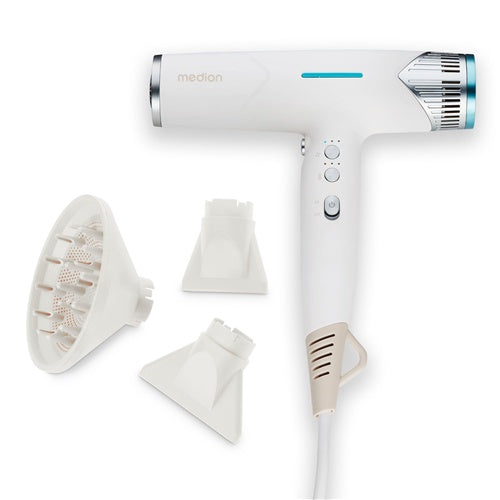 Medion LIFE HD2 sušilnik za lase MD19984 (bel/turkizen, 1500 W)