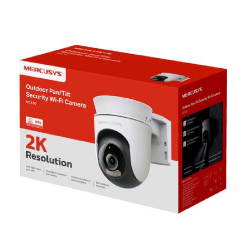 Zunanja nadzorna kamera MERCUSYS MC510 3MP 2K možnosti Pan/Tilt Wi-Fi