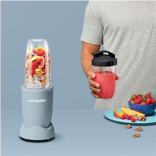 Blender Nutribullet PRO NB907MASL, 900 W, za 0,9 L, sivo-plavi
