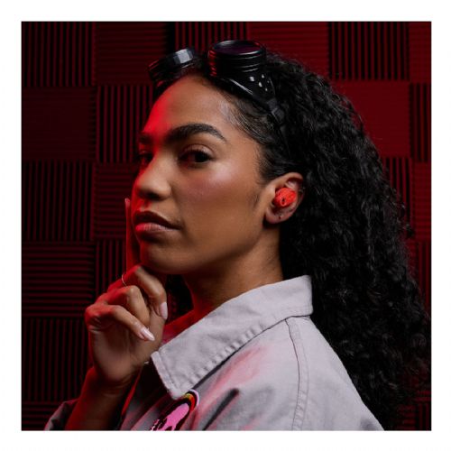 Slušalke Skullcandy Method 360 ANC True Wireless, v ušesu, Bluetooth, aktivno odpravljanje šumov, rdeča, Sound by Bose, 23 ur avtonomije