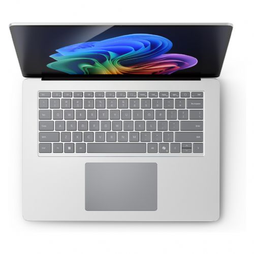 Prenosnik Microsoft Surface Laptop 7Gen. Copilot+ PC Snapdragon X Elite X1E/16GB/SSD 512GB NVMe/38,1 cm (15") IPS 600niti/DE/Win11Pro, Platin