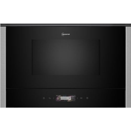 Mikrovalovna pečica Neff NR4WR21N1 N 70 (črna/nerjaveče jeklo, desni tečaj vrat)