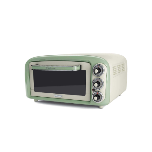 Mini pečica Ariete Vintage Green (bela/svetlo zelena, 1380 W, 18 litrov)