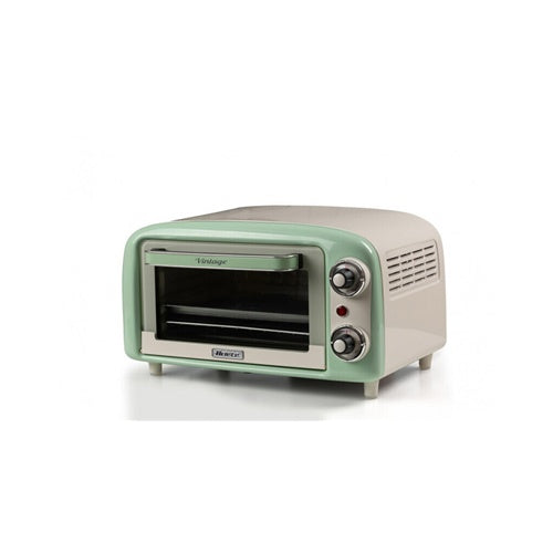 Mini pečica Ariete Vintage Green (bela/svetlo zelena, 800 W, 10 litrov)