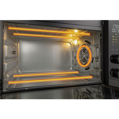 Mini pečica Hisense HOM30AF (črna, 1800 W, 30 litrov)