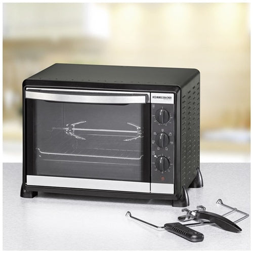 Mini pečica Rommelsbacher Baking & Grill BG 1550, črna