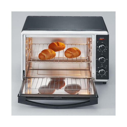 Mini pečica Severin TO 2058, črna/srebrna