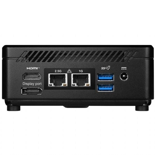 Mini namizni računalnik MSI Cubi 5 12M-407BEU barebone i3 / WiFi 6E + BT 5.3 / 1Gbps + 2.5Gbps / črn i3 / Intel Graphics / FreeDOS