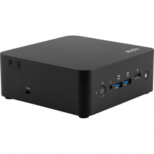 Mini / NUC računalnik MSI Cubi NUC AI+ 2MG-021BEU Intel Core Ultra 7, 32GB DDR5, Intel Arc 140V, Wi-Fi 6E + Bluetooth 5.3, 2x2.5Gbps LAN (črn, barebone)