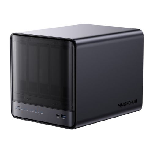 MINI-PC Minis Forum NAS N5 AMD Ryzen 7 H255, 16 GB + 128 GB prostora za shranjevanje operacijskega sistema