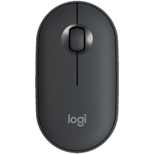 Miška Logitech Pebble Mouse 2 M350s, Bluetooth, grafitna