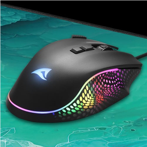 Miška Sharkoon Shark Force 3, črna